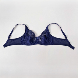 سوتین زنانه نوشه پوش کد 20407 رنگ سرمه ای