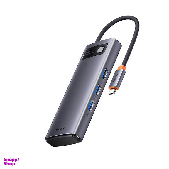 هاب 6 پورت باسئوس مدل WKWG030213 Type-C PD