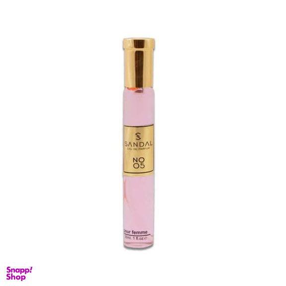 عطر جیبی زنانه صندل مدل پلی حجم 30  میلی لیتر