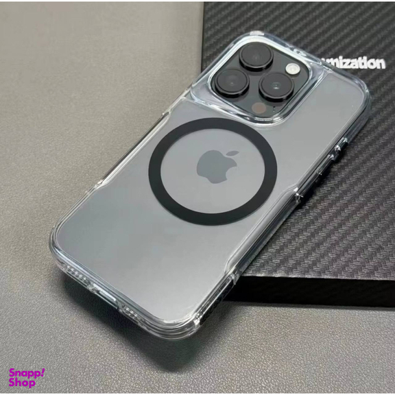 قاب گوشی موبایل مدل Transparent MagSafe مناسب اپل iPhone 16 Pro Max