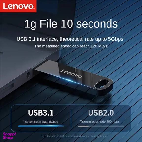 فلش مموری لنوو مدل z100 USB 3.0 گنجایش ۲ ترابایت