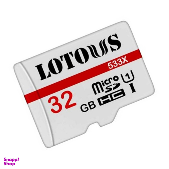 کارت حافظه لوتوس مدل UHS-I MicroSDHC ظریف 32 گیگابایت