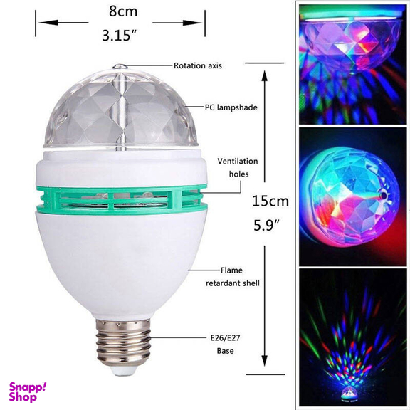 رقص نور کد Smart LED Bulb
