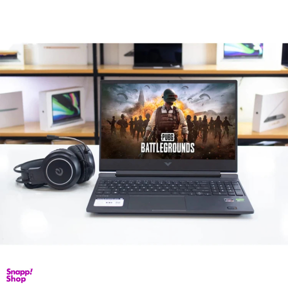 لپ تاپ 15.6 اینچ اچ پی مدل Victus 15 Gaming FB2082wm-R5 8645HS-32GB DDR5-2TB SSD-RTX4050-FHD-W کاستوم شده