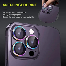 محافظ لنز دوربین بوف مدل HD-ColorLenz مناسب برای گوشی موبایل اپل Iphone 15 Pro Max / 15 Pro