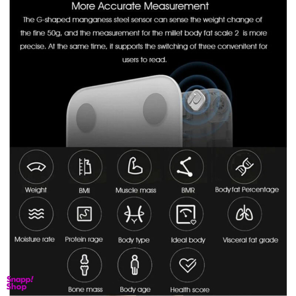 ترازو هوشمند شیائومی مدل Mi Body Composition Scale2