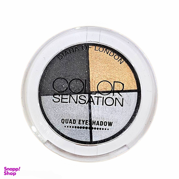 سایه چشم براق چهار رنگ مدل Diana of London کد 01