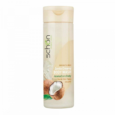 شامپو بدن شون مدل Coconut And Milk حجم 300 میلی لیتر