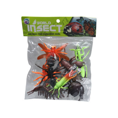 فیگور حیوانات مدل حشرات کد A126 مجموعه 8 عددی