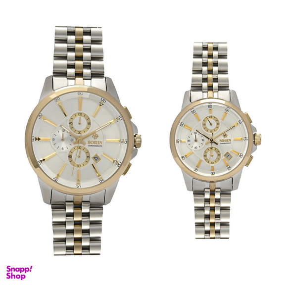 ست ساعت مچی عقربه ای زنانه و مردانه سورین مدل GL1194D-STO5S