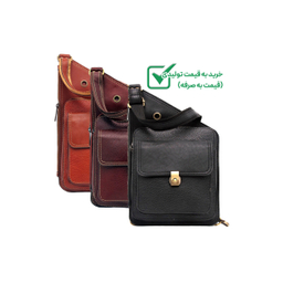 کیف کراس چرم طبیعی مدل fateh 118 فلوتر