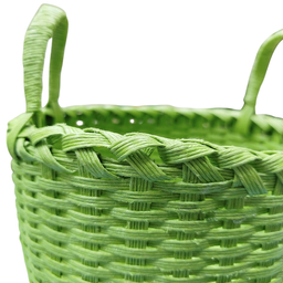 سبد میوه حصیری کد 9237 رنگ سبز