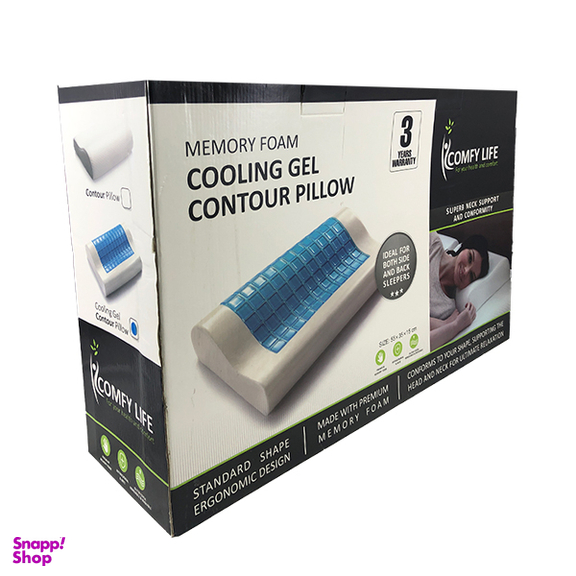 بالش طبی کامفی لایف مدل ژل دار XL کد 08