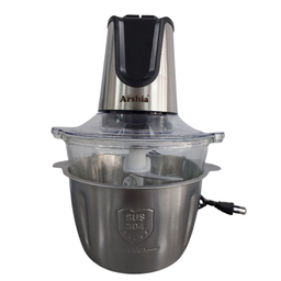 خردکن و غذا ساز 2٫5 لیتری دو کاسه ارشیا مدل FP-6202A