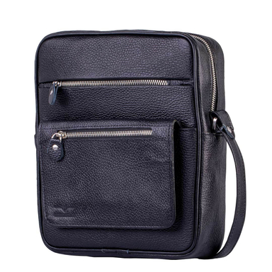 کیف دوشی چرم طبیعی مردانه آروین چرم کد AR-124