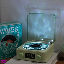 اسپیکر بلوتوثی قابل حمل طرح گرامافون مدل Waves