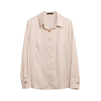 شومیز زنانه برنس مدل مهناز رنگ کرم