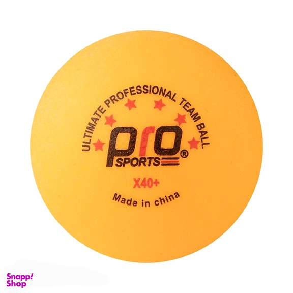 توپ پینگ پنگ پرو اسپرتز مدل 6 ستاره PS-006 بسته 6 عددی