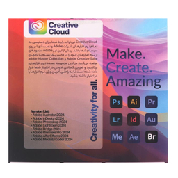 نرم افزار Adobe collection Creative Cloud 2024 نشر جی بی تیم