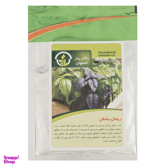 بذر ریحان بنفش پاکان بذر