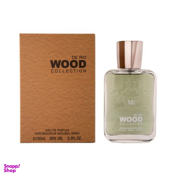 ادوپرفیوم مردانه ریو کالکشن مدل Wood Brown حجم 100 میل