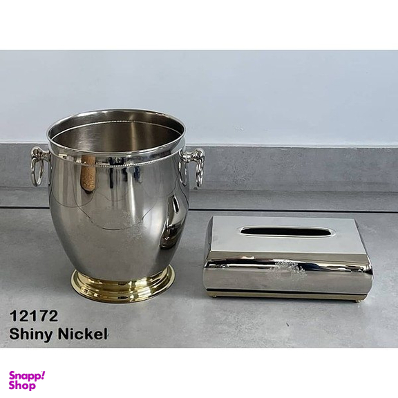 ست سطل و جای دستمال کاغذی سالینو کد 12172N