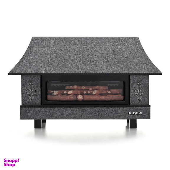 بخاری گازی نیک کالا طرح شومینه مدل سیمین MC-26