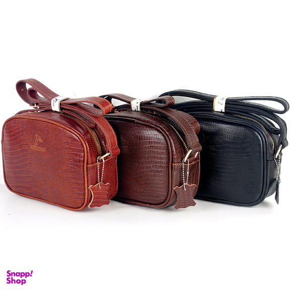 کیف رودوشی زنانه چرم بارز کد DG80.LIZARD