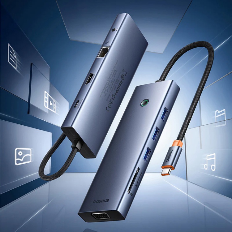 هاب 10 پورت Type-C بیسوس مدل UltraJoy Series B0005280C811-00