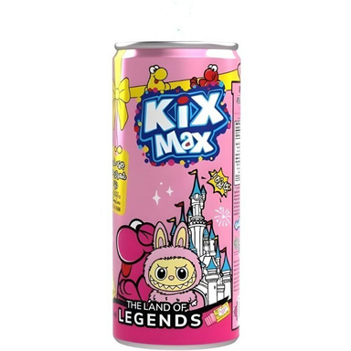 نوشابه کیکس مکس طعم آدامس بادکنکی حجم 250 میلی لیتر