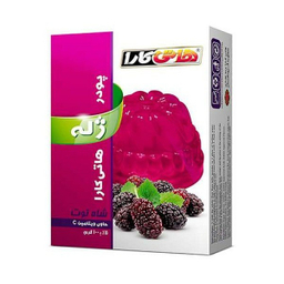 پودر ژله شاه توت هاتی کارا وزن 100 گرم