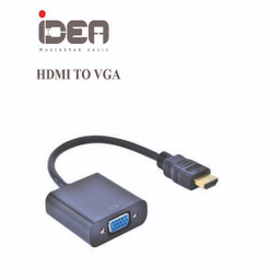مبدل HDMI به VGA آیدیا کد 5521 به همراه کابل صدا و برق