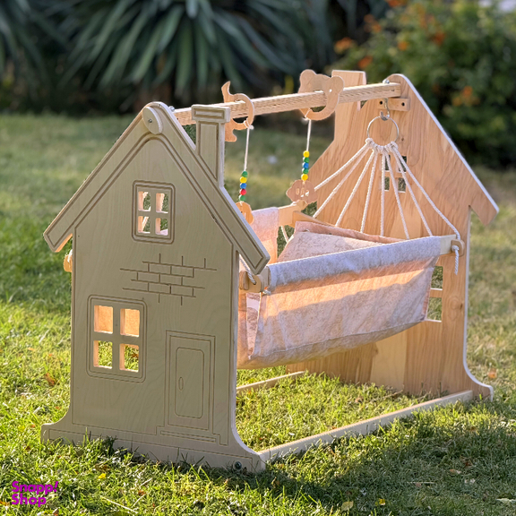 گهواره طرح کلبه کد ghvarehkolbe1001