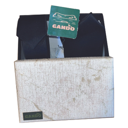 ست کراوات و دستمال جیب مردانه گاندو طرح ساتن ساده