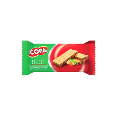 ویفر فندقی با کرم کاکائو کوپا وزن 60 گرم