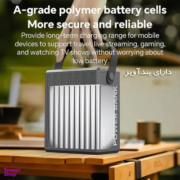 پاوربانک کانفلون مدل A45Q ظرفیت 100000 میلی آمپر ساعت