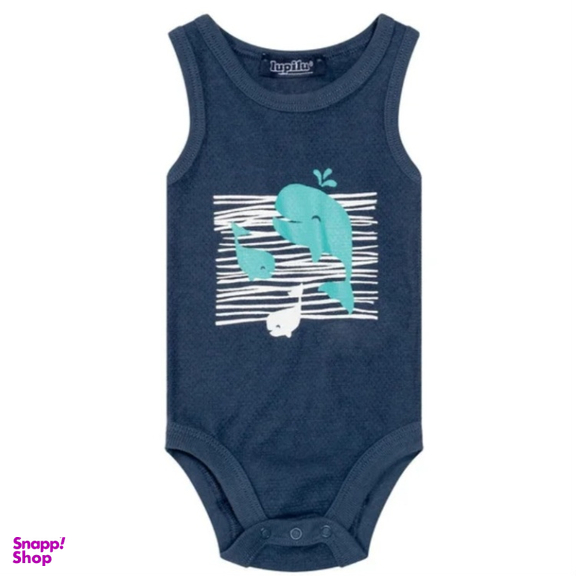 بادی رکابی نوزاد لوپیلو مدل وال مجموعه 2 عددی