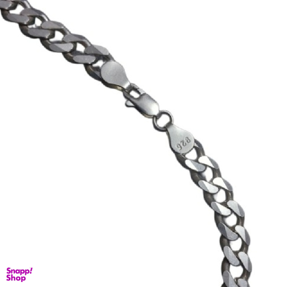 زنجیر نقره مردانه گالری فلور مدل کارتیه