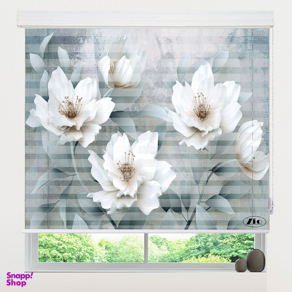 پرده زبرا زیو مدل 3D-1065 سایز 150x200 سانتی متر