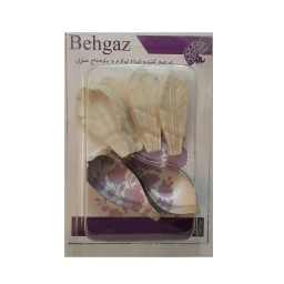 ست کاتر و وینر فوندانت به گز مدل گل آلسترومریا مجموعه 6 عددی