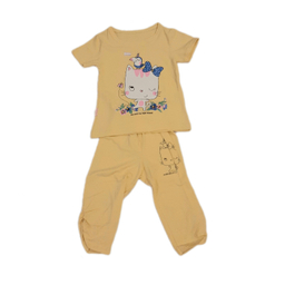 ست تیشرت و شلوار دخترانه کد 79