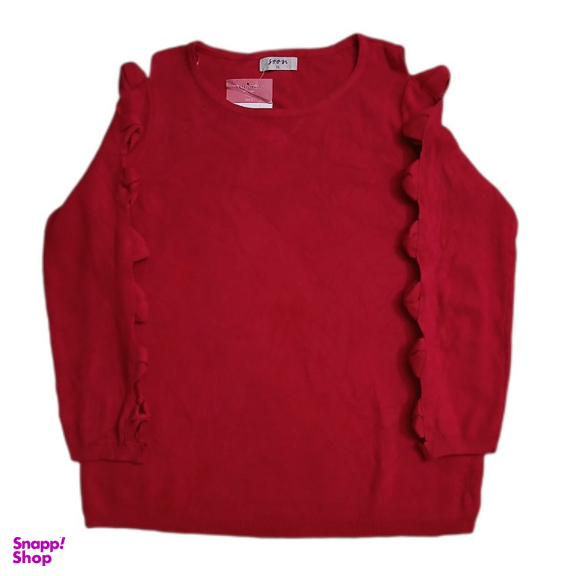 بلوز زنانه مدل پاپیونی کد 421 رنگ قرمز