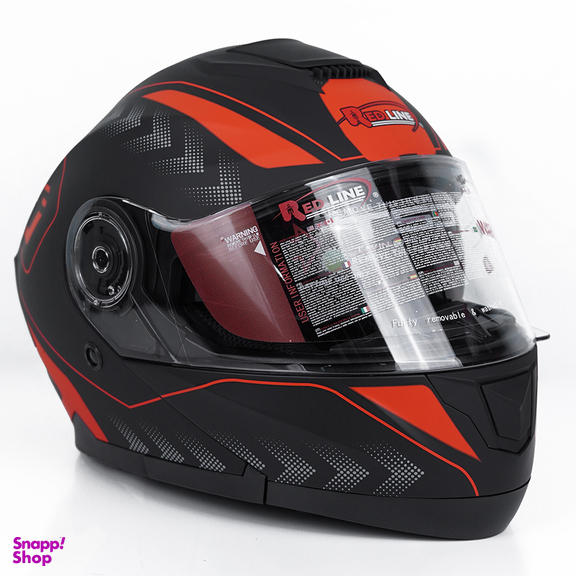 کلاه کاسکت فک متحرک ردلاین مدل 937 طرح Red arrow mt