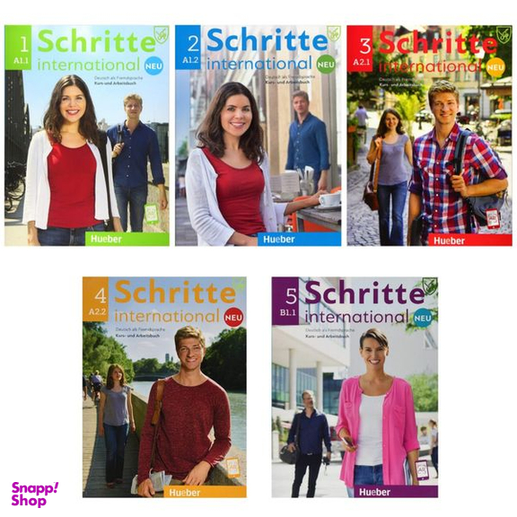 کتاب Schritte International اثر Daniela Niebisch انتشارات جنگل 5 جلدی