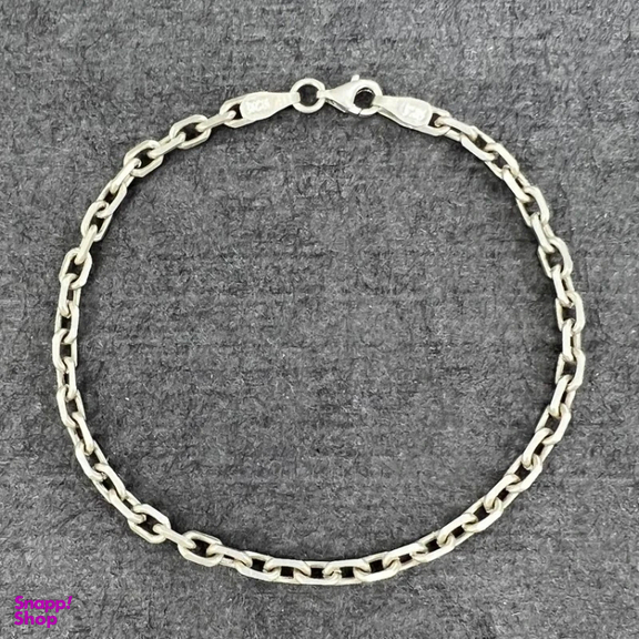 دستبند نقره مردانه گیرا مدل G104
