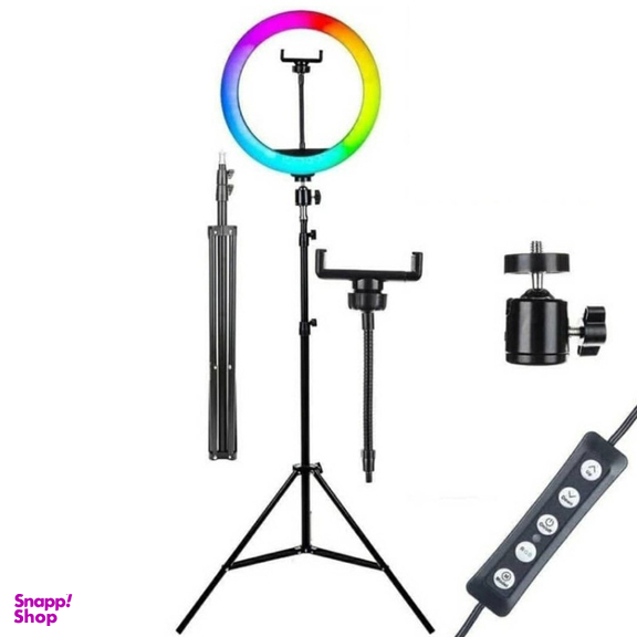 رینگ لایت مدل LJJ-26 RGB-10inch