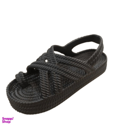 دمپایی دخترانه زیتون مدل ساحلی رنگ مشکی