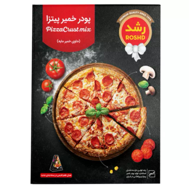 پودر خمیر پیتزا رشد وزن 480 گرم