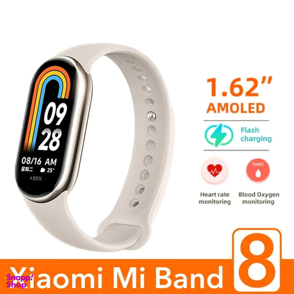 مچ بند هوشمند شیائومی مدل Mi Band 8  نسخه گلوبال