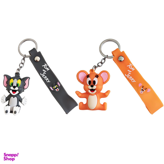 جاکلیدی مدل سیلیکونی طرح موش و گربه تام و جری کد DB20 بسته 2 عددی